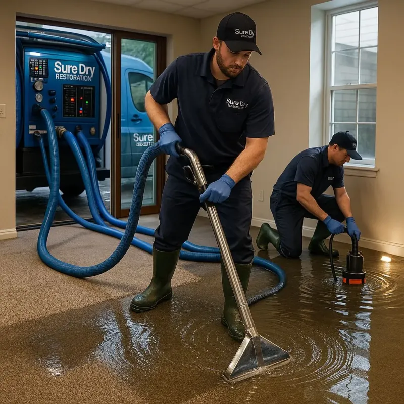Water Extraction and Removal process in Huntingburg, IN